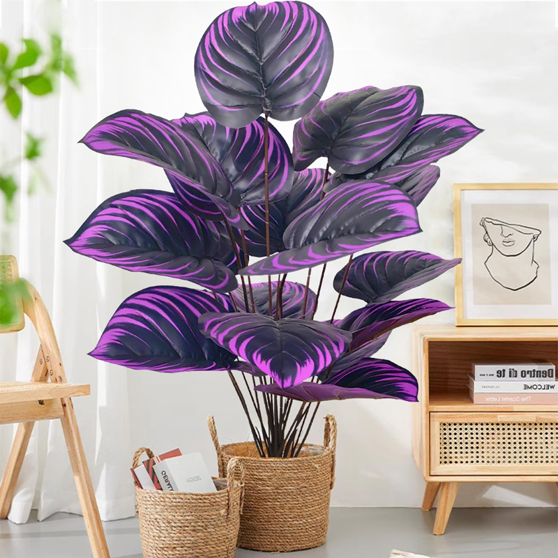 Duża sztuczna palma monstera,  – Fiddle Leaf Fig recenzja i cena