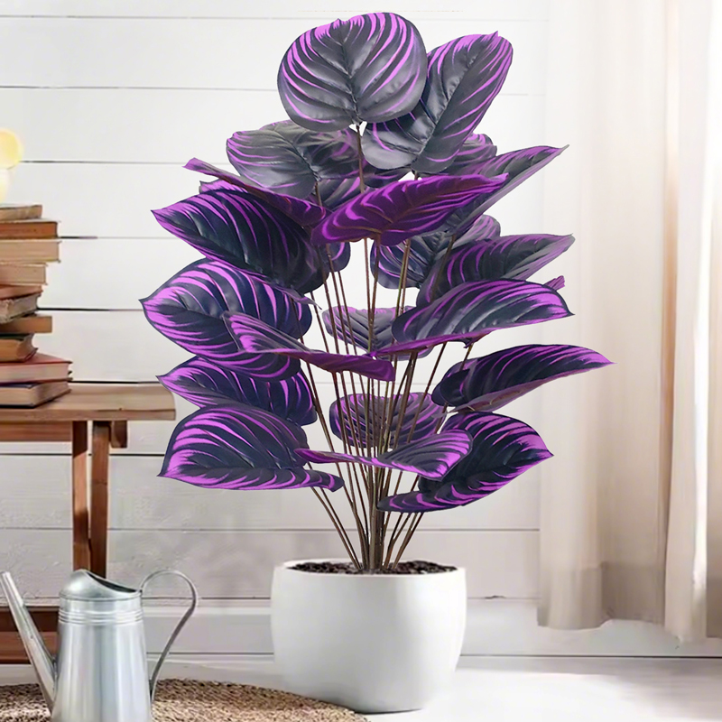 Duża sztuczna palma monstera,  – Fiddle Leaf Fig recenzja i cena